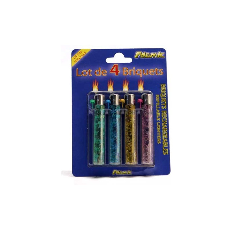 BRIQUET x4 ASSORTIS