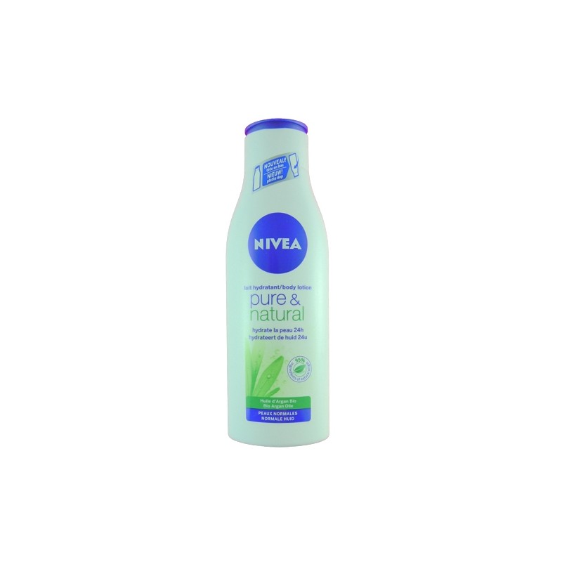 NIVEA Pure & Natural Moisturizing MILK 250ML NORMALE HAUT