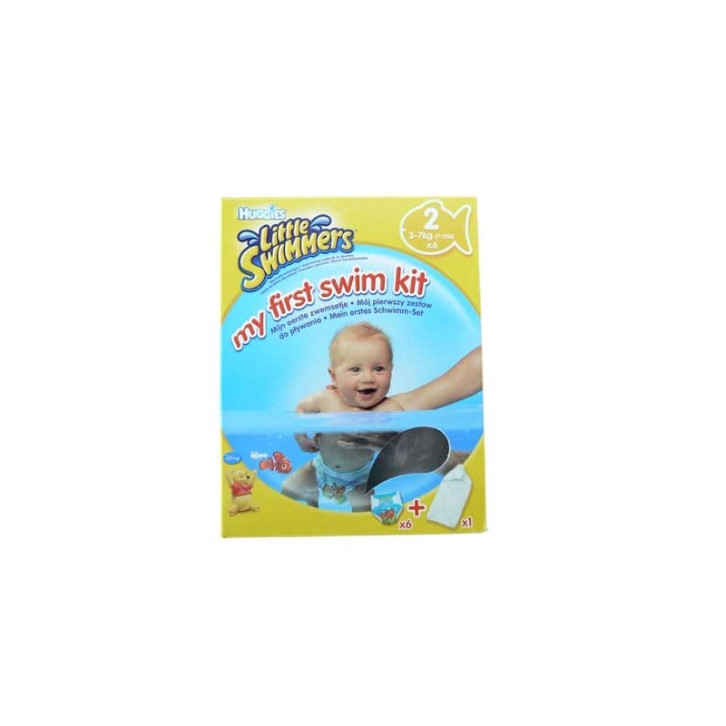 HUGGIES DISPOSABLE SWIMWEAR  T2 X6 PARTS