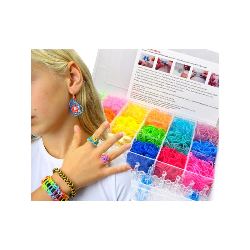 Loomi plastic bracelet box 5000 Pieces