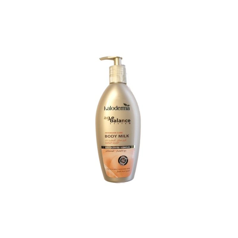 KALODERMA BODYMILK POMP INTENSIEF VERZ. 400 ML AGE BALANCE SYSTEM