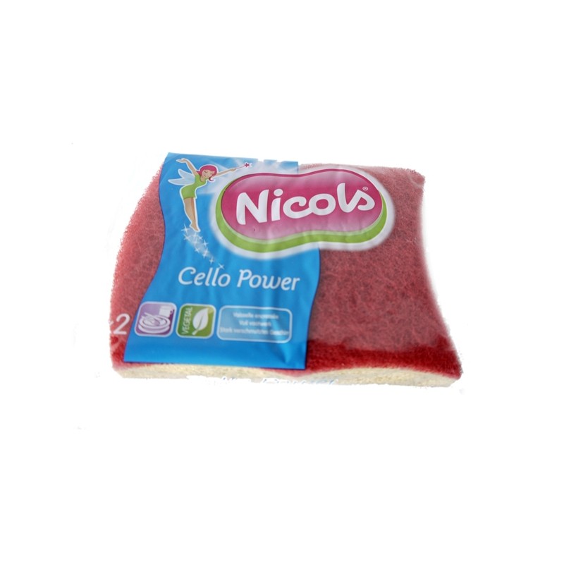 NICOLS GEMÜSE SPONGE CELLO POWER 2 ST