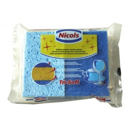 NICOLS SYNTHETIC SPONGE TRI-SOFT 3 IN 1 X 2