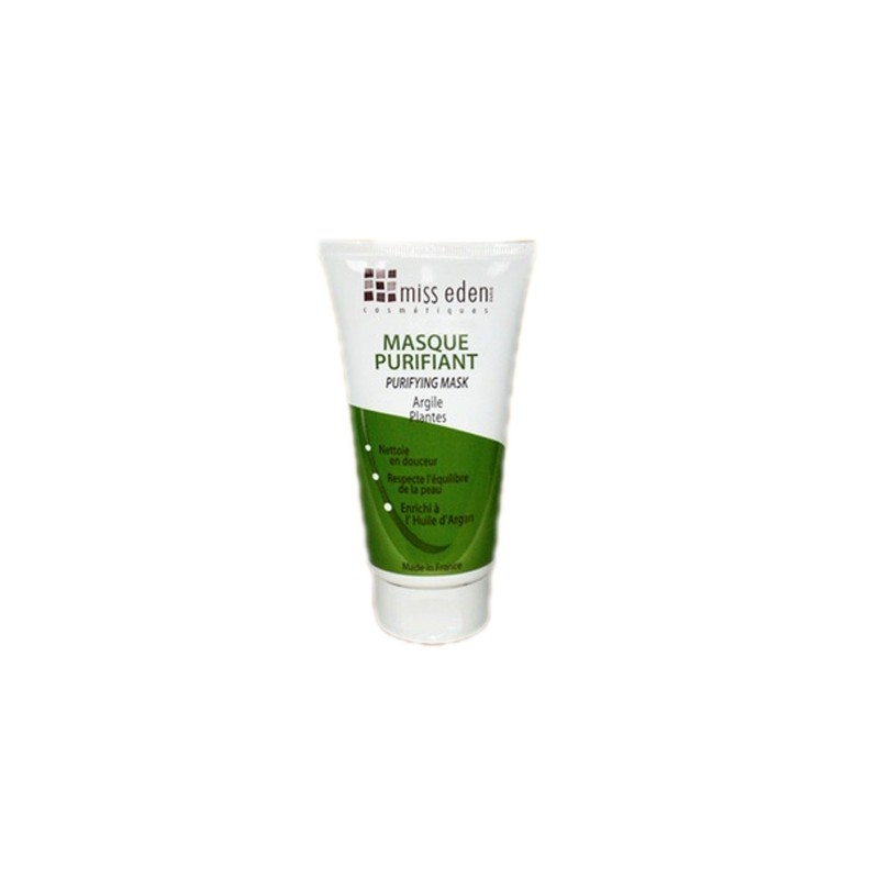 MISS EDEN PURIFYING MASK 150 ML WITH PLANTS AND CLAY