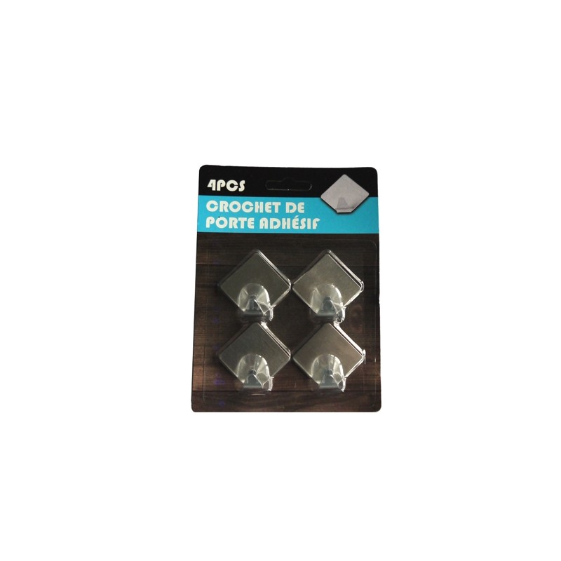 SET OF 4 DOOR HOOK ADHESIVE