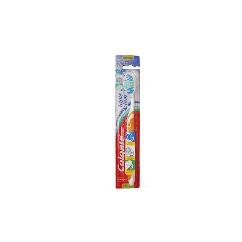 colgate triple action medium toothbrush