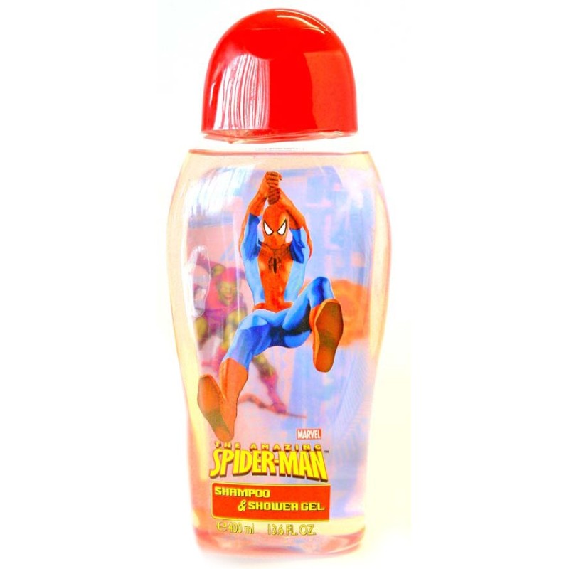 SHAMPOOING & GEL DOUCHE 400ML SPIDERMAN