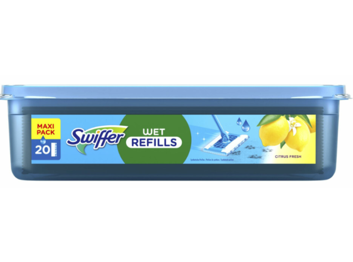 SWIFFER WET VOCHTIGE VLOERDOEKJES 20PCS CITRUS FRESH