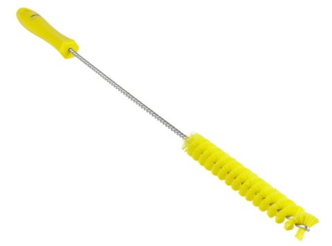 VIKAN FLESSENBORSTEL GEEL 500X115MM 20MM DIAMETER - MEDIUM POLYESTER