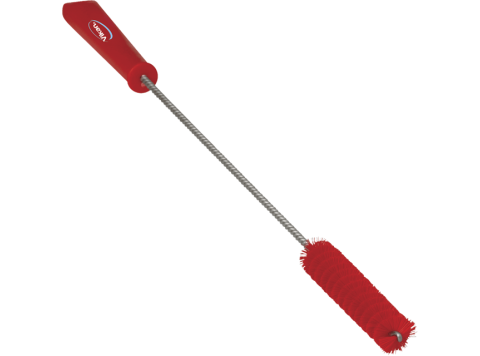 VIKAN FLESSENBORSTEL ROOD 500X115MM 20MM DIAMETER - MEDIUM POLYESTER