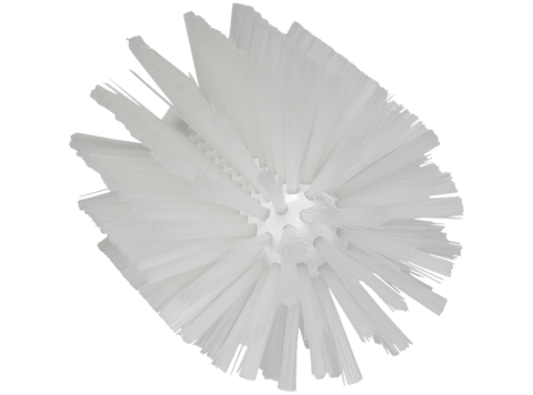 VIKAN PIJPENBORSTEL STEELVERBINDING WIT DIAM. 103 X 160 MM HARD POLYESTER