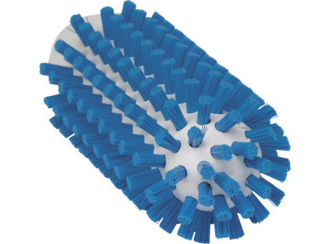 VIKAN PIJPENBORSTEL STEELVERBINDING BLAUW DIAM. 50 X 140 MM - MEDIUM POLYESTER