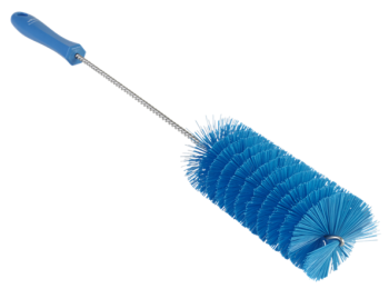 VIKAN FLESSENBORSTEL BLAUW 500X140MM 60MM DIAMETER - MEDIUM POLYESTER