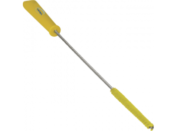 VIKAN FLESSENBORSTEL GEEL 500X130MM 10MM DIAMETER - MEDIUM POLYESTER