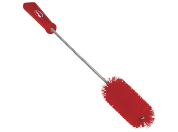VIKAN FLESSENBORSTEL ROOD 500X120MM 40 MM DIAMETER - HARD POLYESTER