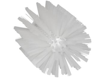 VIKAN PIJPENBORSTEL STEELVERBINDING WIT DIAM. 103 X 160 MM HARD POLYESTER