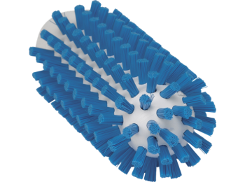 VIKAN PIJPENBORSTEL STEELVERBINDING BLAUW DIAM. 50 X 140 MM - MEDIUM POLYESTER