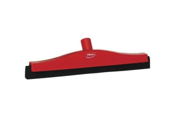 VIKAN VLOERWISSER ROOD 600X50X100MM VERSTERKT POLIPROPYLEEN - ZWART RUBBER