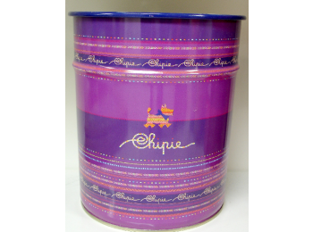 CHIPIE VUILBAK PAARS H: 21 CM DIAM: 19