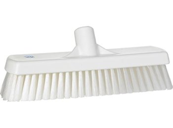 VIKAN SCHUURBORSTEL WIT MEDIUM 300X70X115MM MEDIUM POLYESTER
